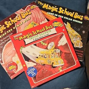 Magic School Bus Set - Inside the Human Body, Inside Ralphie, Lost in the Solar